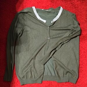 Womans Green Sweater